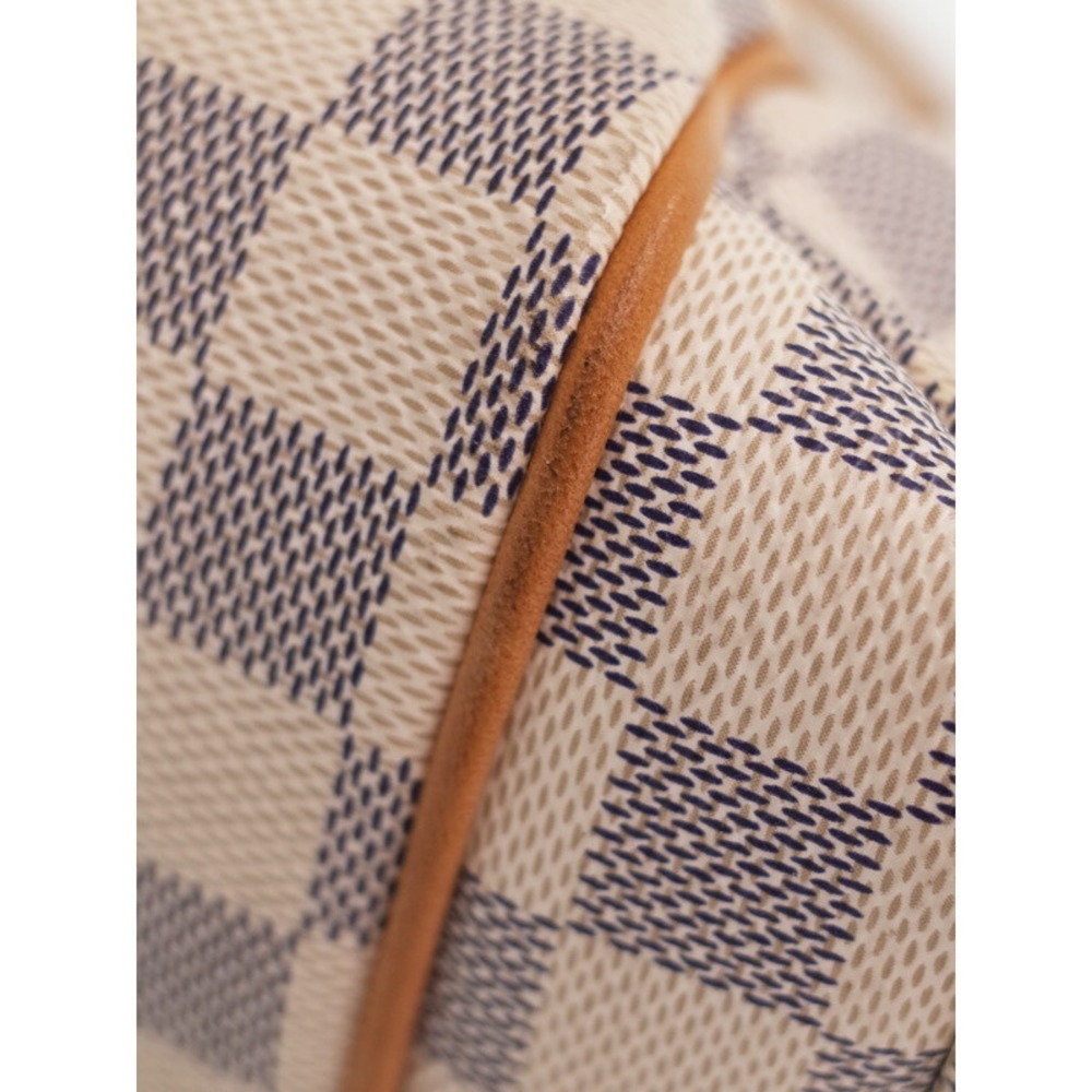 Louis Vuitton Totally MM Damier Azur Tote Bag White - Picture 9 of 9